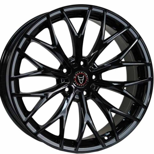 VW T5 T5.1 T6 Wolfrace Wolfsburg 20" Alloy Wheels Gloss Black