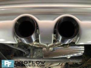 Proflow Exhausts VW Caddy Van Custom Back Box with Twin Tailpipe