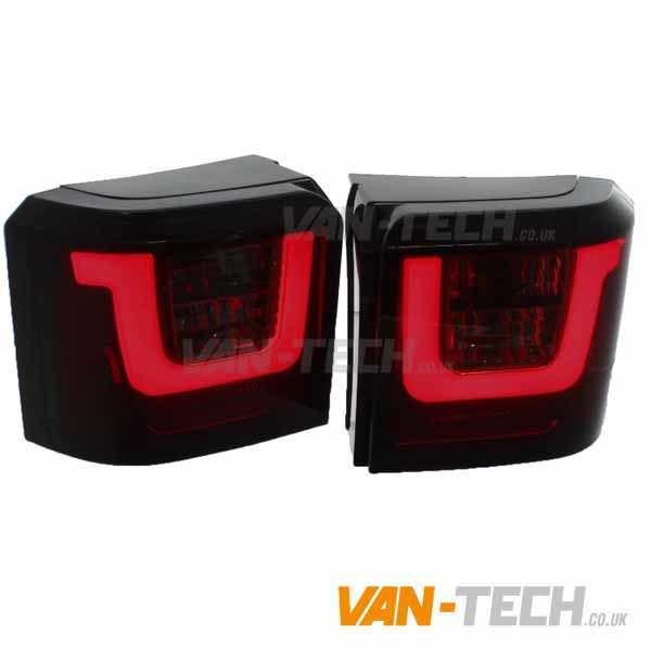 VW Transporter T4 Lightbar Rear Lights Smoked