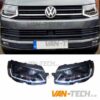VW T6 LED DRL Light Bar Headlights Dynamic Indicators V6