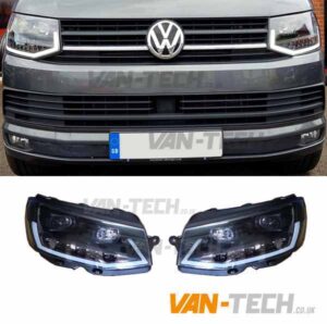 VW T6 LED DRL Light Bar Headlights Dynamic Indicators V6