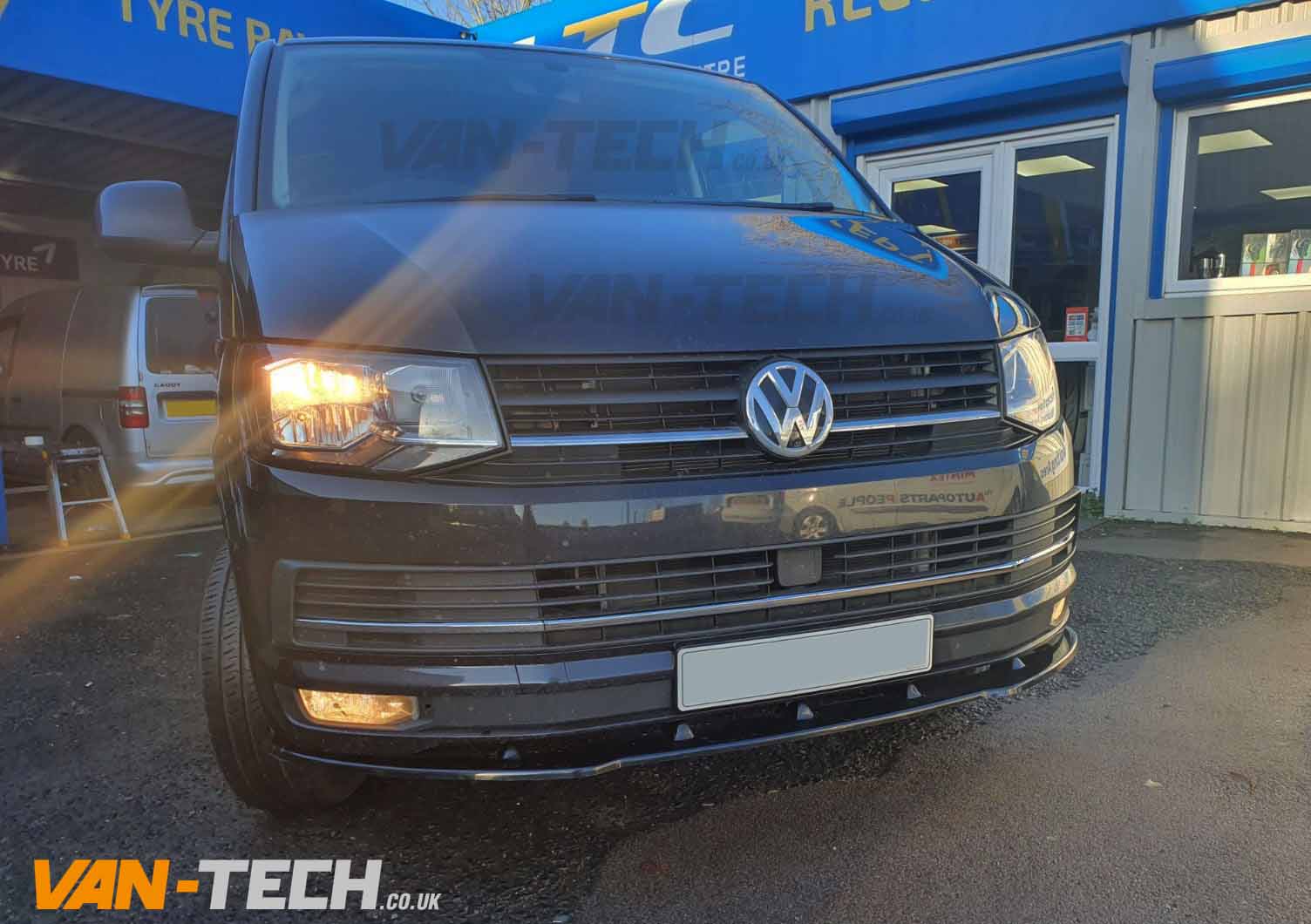 VW Transporter T6 Parts Spoiler, Spiltter, Roof Rails and Side Bars!