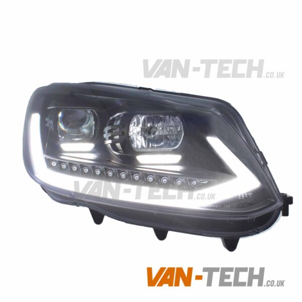 VW Caddy Light Bar Headlights LED DRL Dynamic Indicators