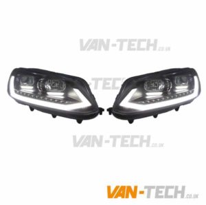 VW Caddy Light Bar Headlights LED DRL Dynamic Indicators