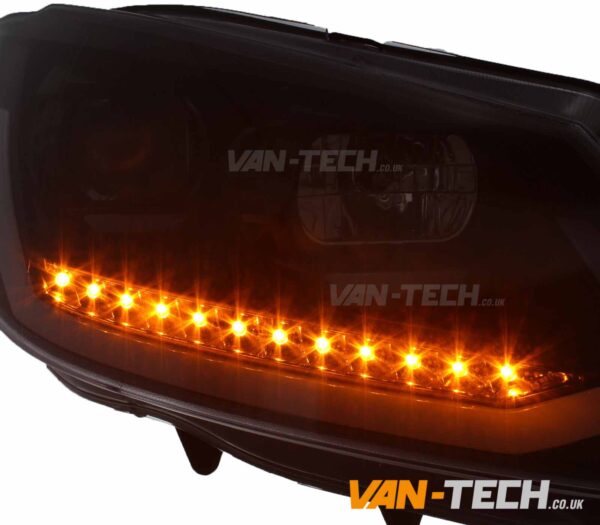 VW Caddy Light Bar Headlights LED DRL Dynamic Indicators