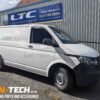 VW T6 T6.1 Transporter Wind Deflectors Stick in Channel