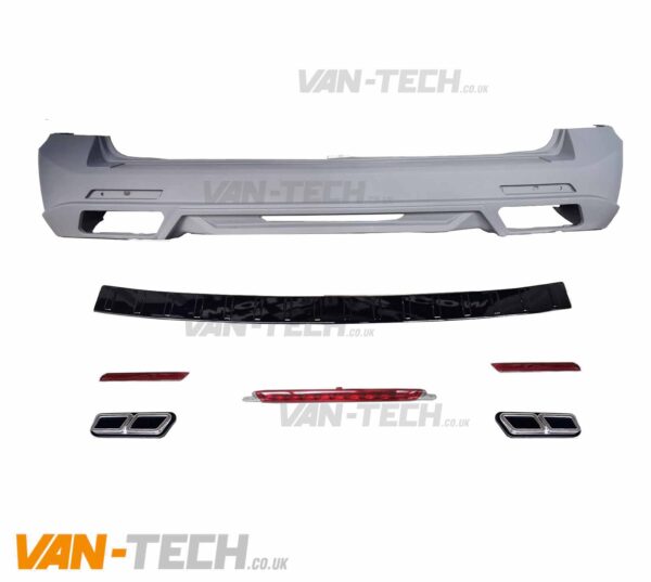 VW Transporter T5.1 Rear Bumper Styling Kit includes Lower Brake Light