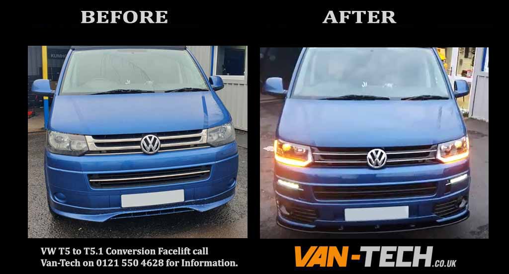 VW T5.1 Transporter Sportline Upgrade Parts and Accessories