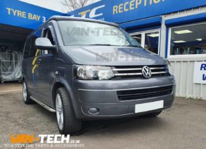 VW Transporter T5.1 Van-Tech Parts and Accessories Sportline Front Bumper and Rear Spoiler