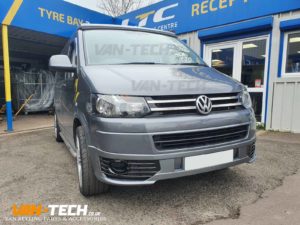 VW Transporter T5.1 Van-Tech Parts and Accessories Sportline Front Bumper and Rear Spoiler