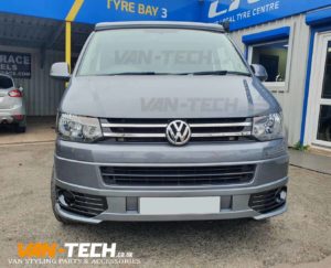 VW Transporter T5.1 Van-Tech Parts and Accessories Sportline Front Bumper and Rear Spoiler