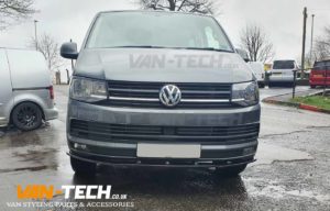 VW Transporter T6 Front Bumper Lower Splitter supplied and fitted