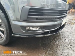 VW Transporter T6 Front Bumper Lower Splitter supplied and fitted