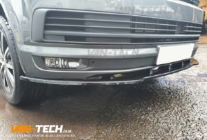 VW Transporter T6 Front Bumper Lower Splitter supplied and fitted