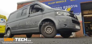 VW T5.1 Calibre Altus Alloy Wheels 20″ Hyper Silver