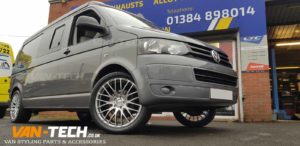 VW T5.1 Calibre Altus Alloy Wheels 20″ Hyper Silver