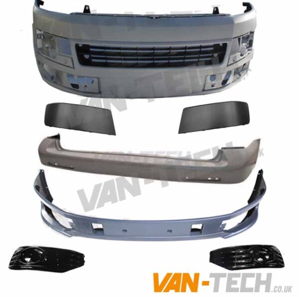 Pre-painted VW T5.1 Bumpers and Sportline Upgrade kit