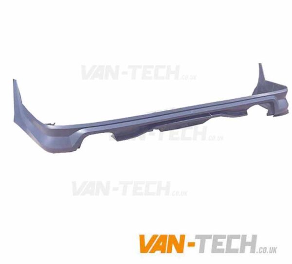 VW Transporter T6 Rear Tailgate Bumper Diffuser Splitter