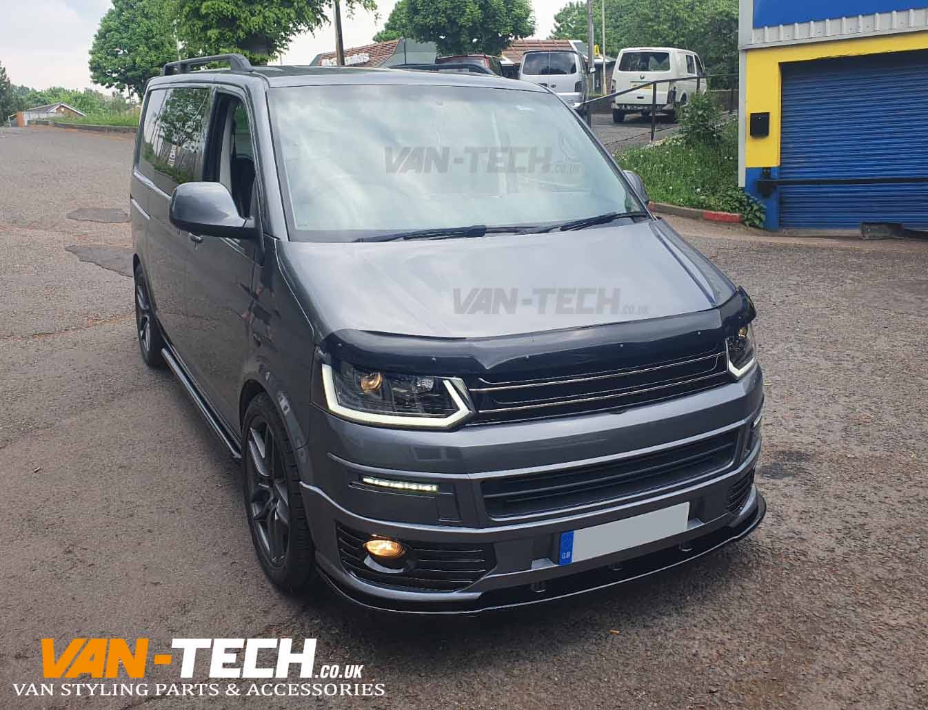 VW Transporter T5.1 Parts including Rear Tailgate Bumper Styling kit supplied and fitted