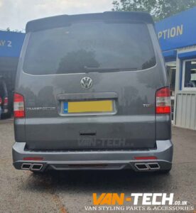 VW Transporter T5.1 Parts including Rear Tailgate Bumper Styling kit supplied and fitted