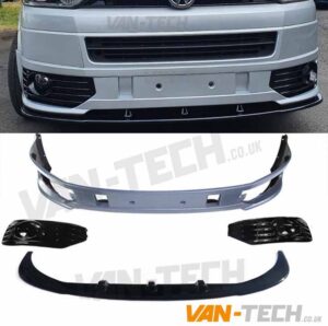 VW Transporter T5.1 Sportline Bumper and Lower Splitter Combo