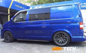 VW Transporter T5.1 Parts and Accessories Lightbar Headlights, Sportline Bumper, Splitter and Sportline Side Bars!