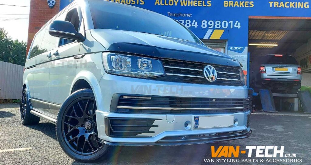 VW Transporter T6 Riva DTM 20″ Alloy Wheels Gloss Black