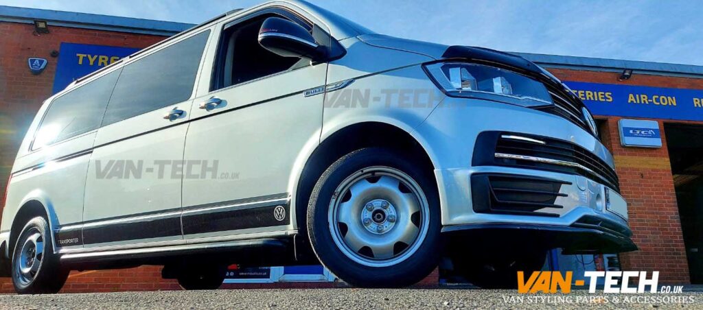 VW Transporter T6 Riva DTM 20″ Alloy Wheels Gloss Black