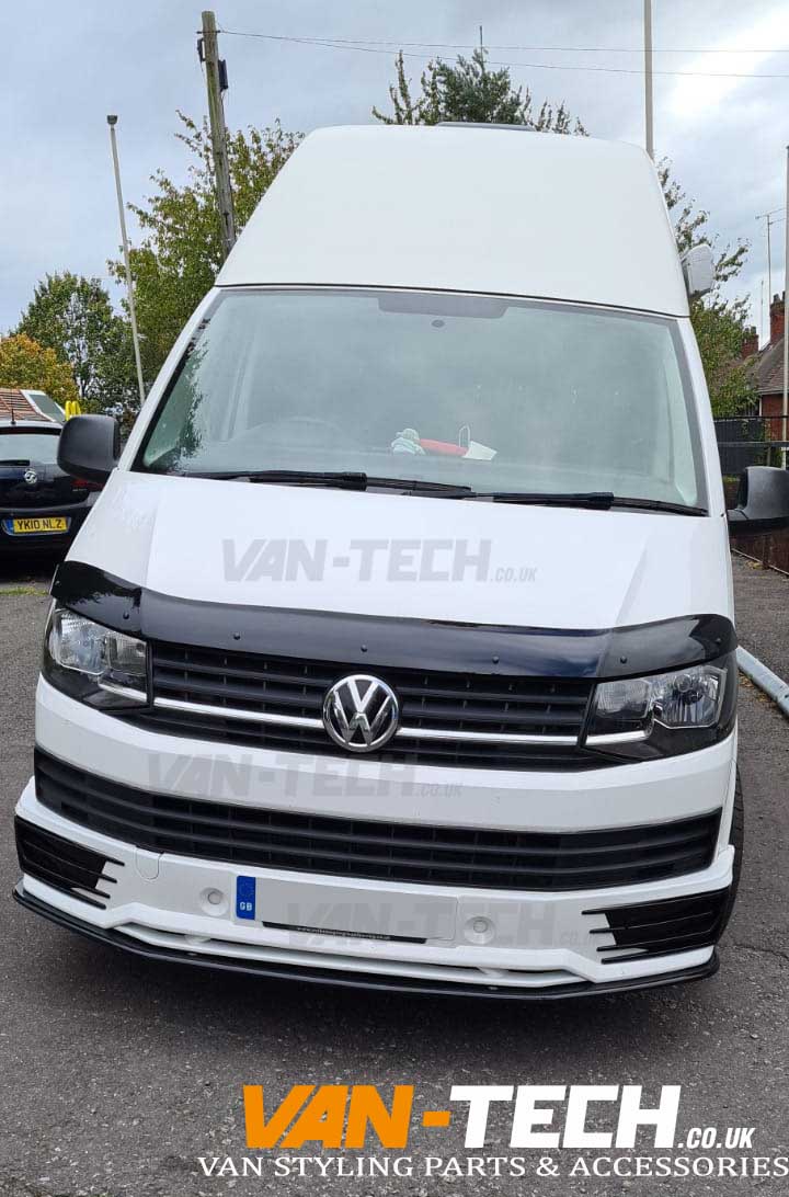 VW Transporter T6 High Top Parts and Acessories Sportline Bumper, Wind Deflectors