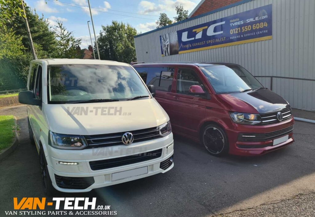 VW T5 to T5.1 Front End conversion Facelift and Rear Bumper Styling Kit