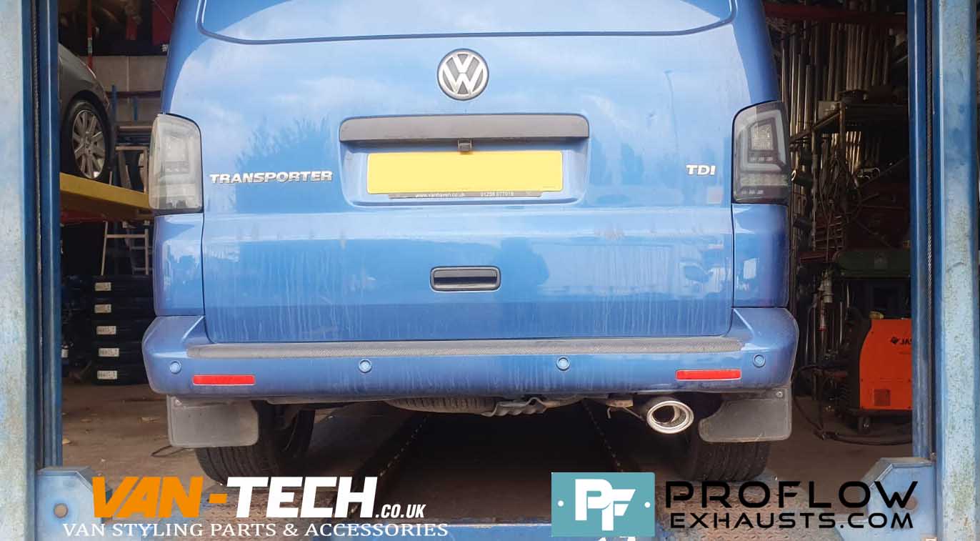 VW Transporter T5 Custom Exhaust Stainless Steel