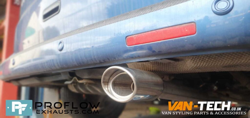 VW Transporter T5 Custom Exhaust Stainless Steel