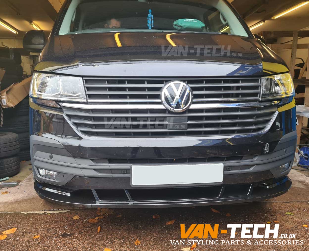 VW Transporter T6.1 Front Lower Splitter