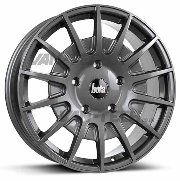 Bola B21 Alloy Wheels Ford Transit Gloss Grey 20″