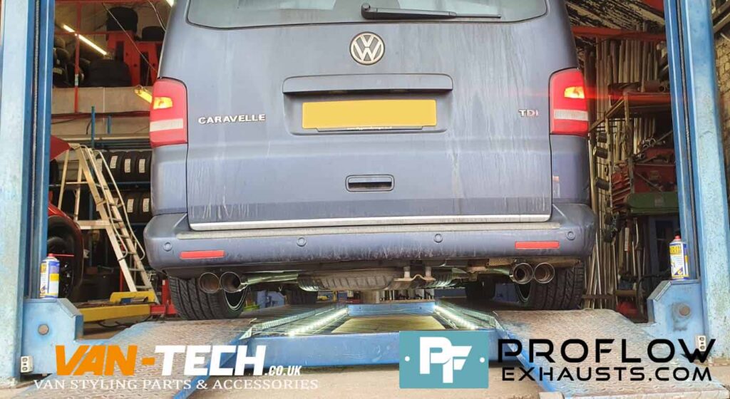 VW Transporter T5.1 Custom Exhaust Middle and Rear