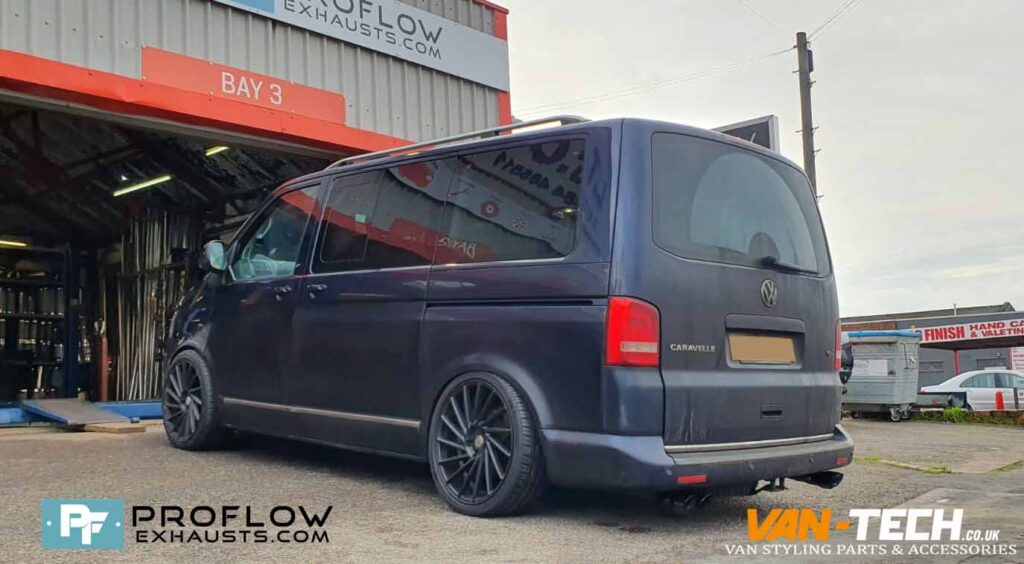 VW Transporter T5.1 Custom Exhaust Middle and Rear