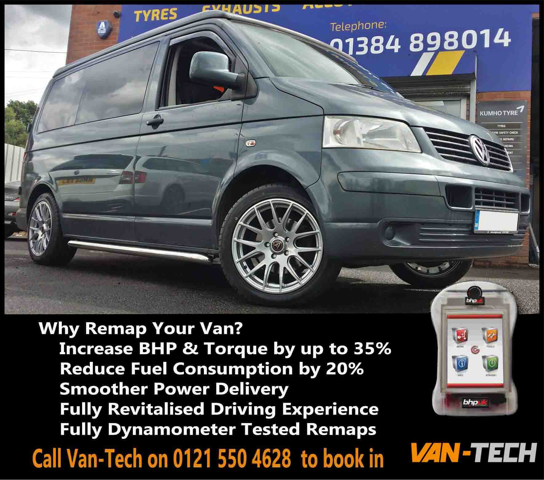 Volkswagen Transporter / Multivan 2.5 TDI 130Cv - Remap Performance