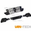 VW Transporter T6.1 Grille and Lower Bumper Grille Insert GLOSS BLACK