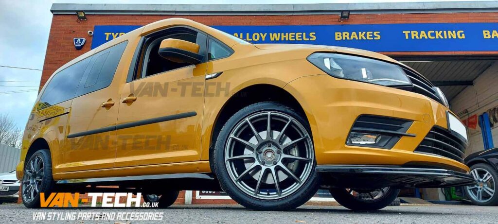 VW Caddy BOLA VST Alloy Wheels 18" and a set of Maxxis HP5 Tyres