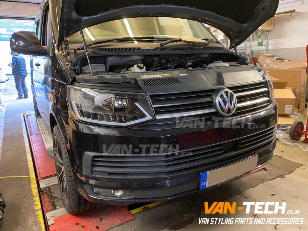 VW T6 LED DRL Light Bar Headlights with Dynamic Indicators