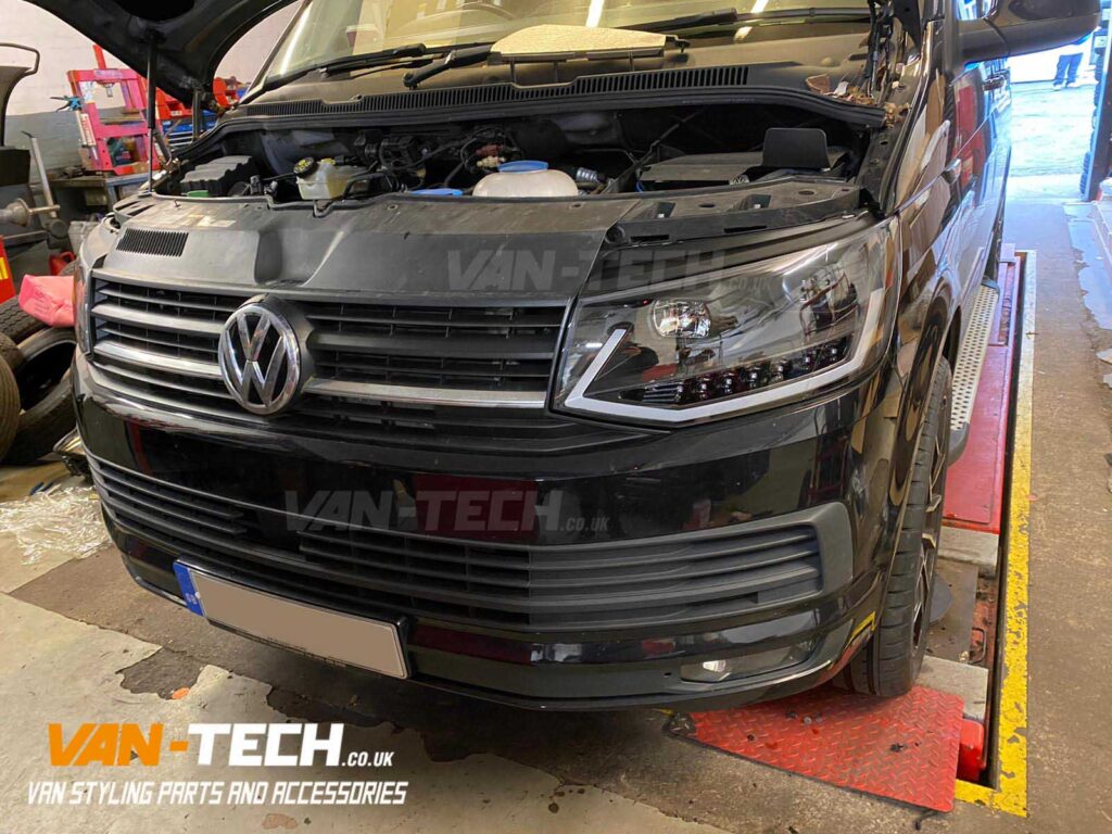 VW T6 LED DRL Light Bar Headlights with Dynamic Indicators