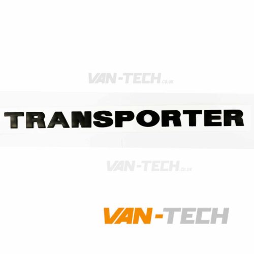 VW Transporter Decal / Sticker TRANSPORTER Black