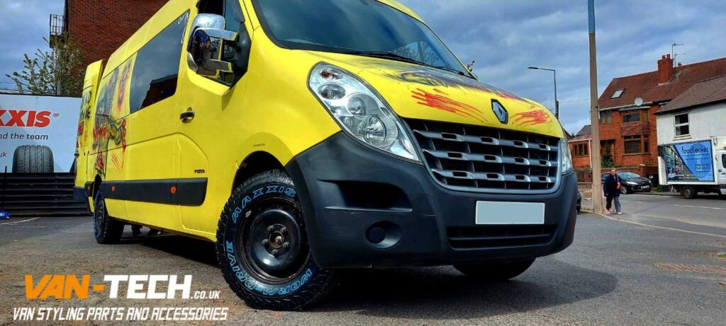 All Terrain Maxxis AT980 225/75 16 Tyres for a Renault Master Van