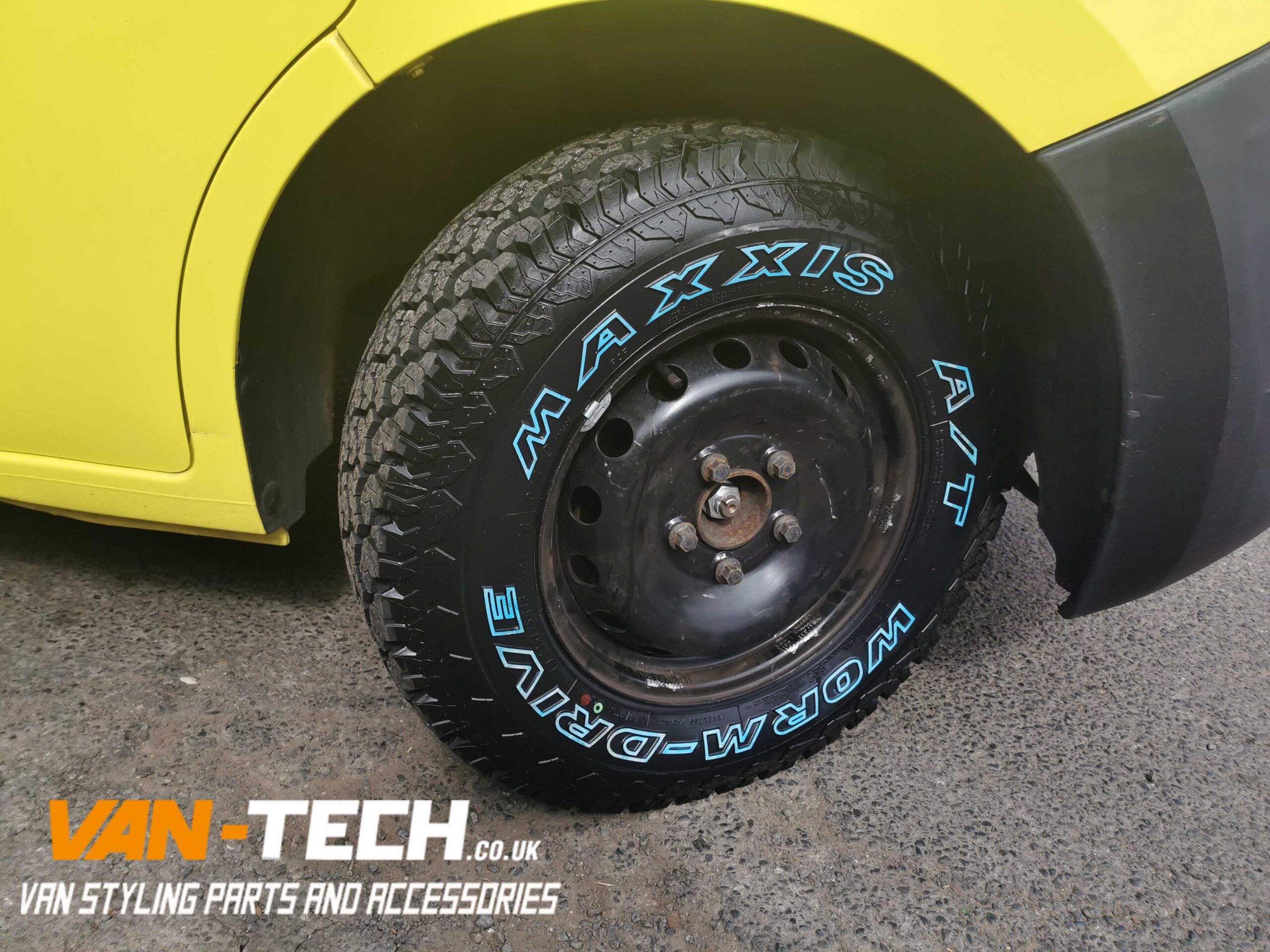 All Terrain Maxxis AT980 225/75 16 Tyres for a Renault Master Van