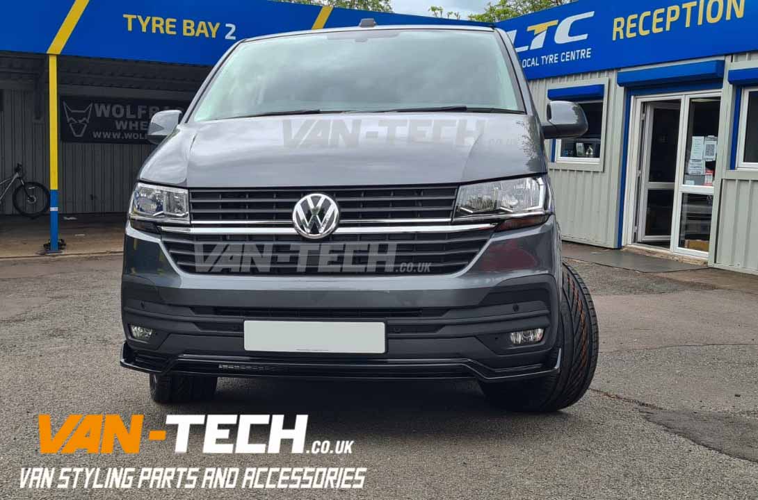 VW Transporter T6.1 Alloy Wheels Side Bars and Lower Splitter / Spoiler