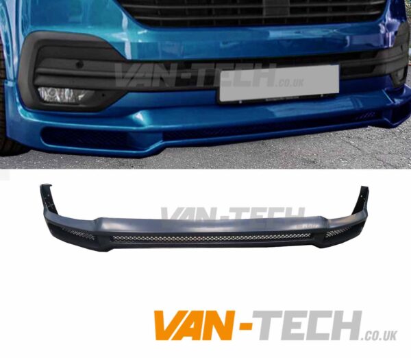 VW Transporter T6.1 Front Bumper Extension Spoiler Splitter