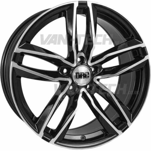 VW T5 T5.1 T6 DRC DAA 20" Alloy Wheels Black / Polished