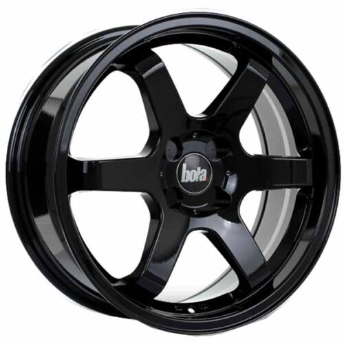 VW Caddy Bola B1 Alloy Wheels Gloss Black 18″