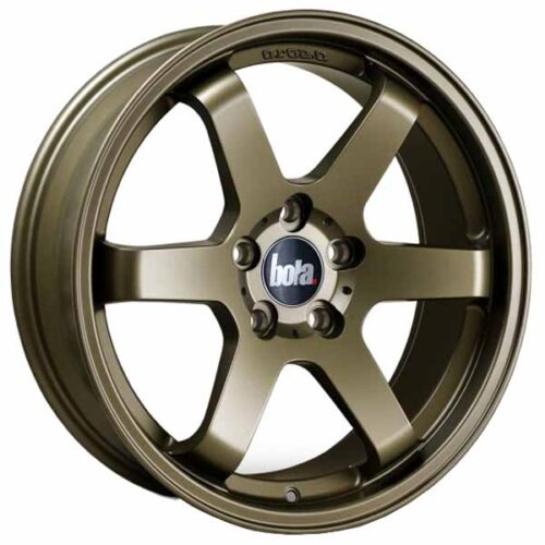 VW Caddy Bola B1 Alloy Wheels Matte Bronze 18″