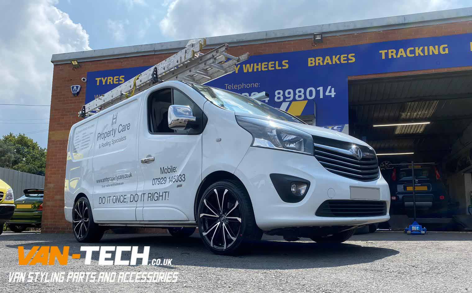 Vauxhall Vivaro Bola B23 Alloy Wheels 20" and Mid Range Tyres